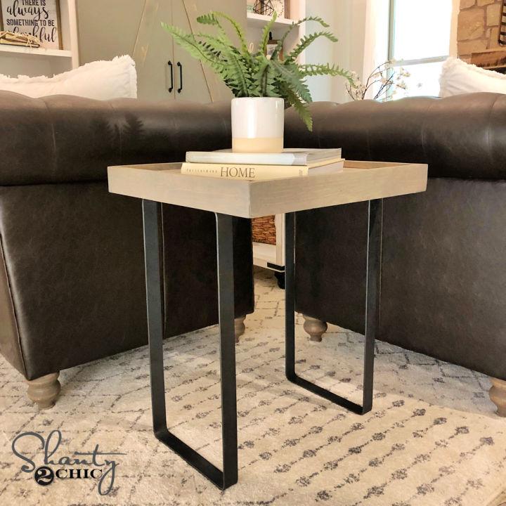 Modern Rustic End Table