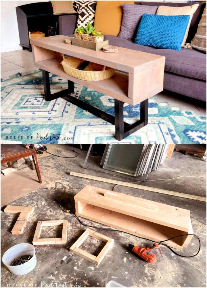 Modern Wood Coffee Table