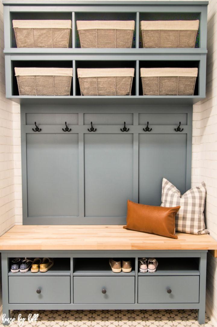 Mudroom Bench and Storage