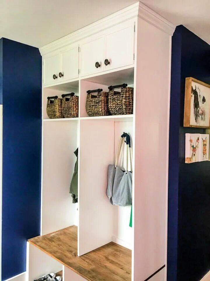 Mudroom Bench with Cubbies Step by Step