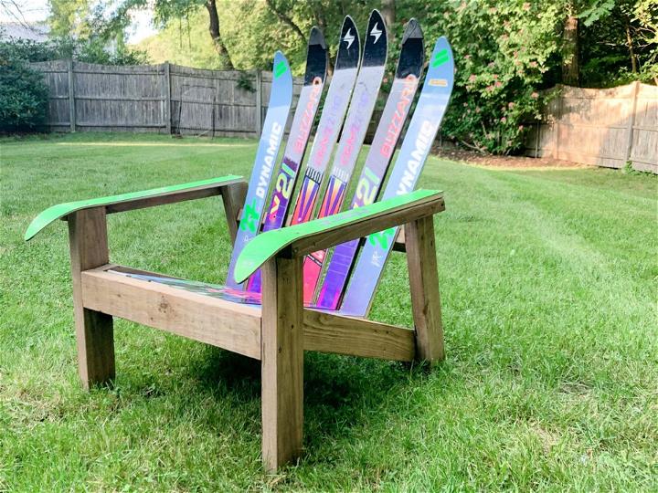 Outdoor Adirondack Chair from Skis