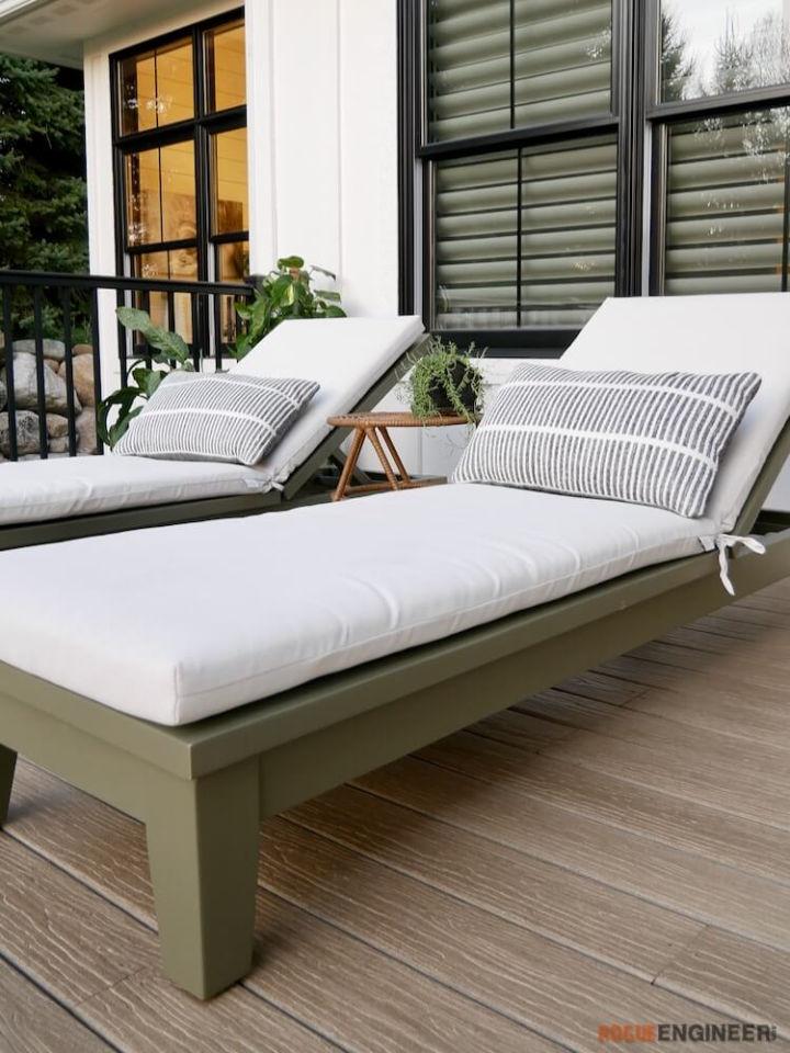 Outdoor Chaise Lounger