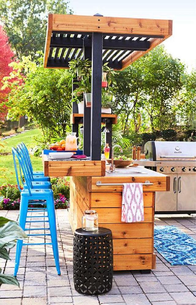 Outdoor Kitchen Plan