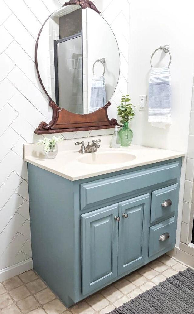 Painted Bathroom Vanity