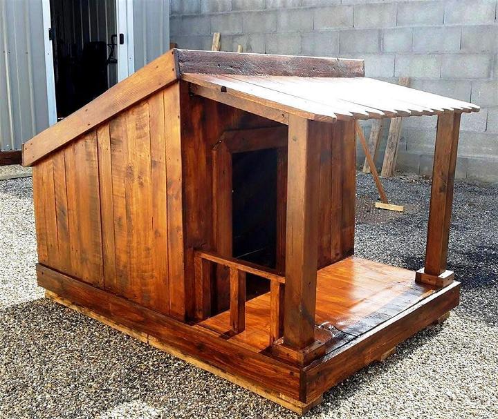 Pallet Dog House Step by Step Plan