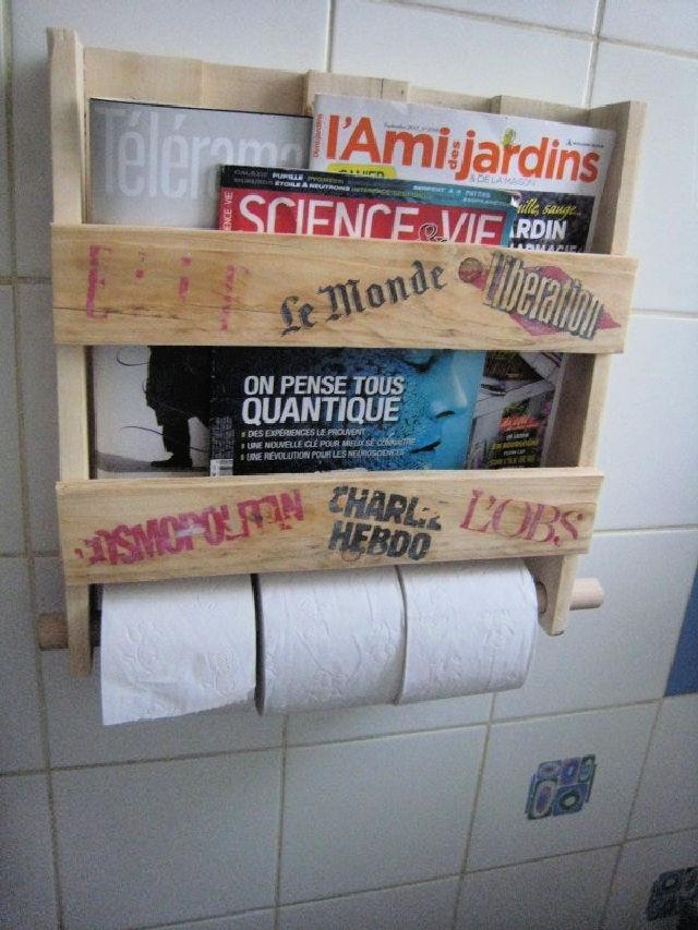 Pallet Wood Shelves