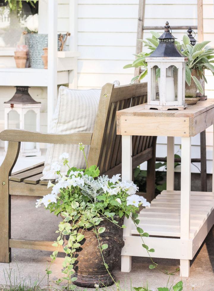 Patio Console Table