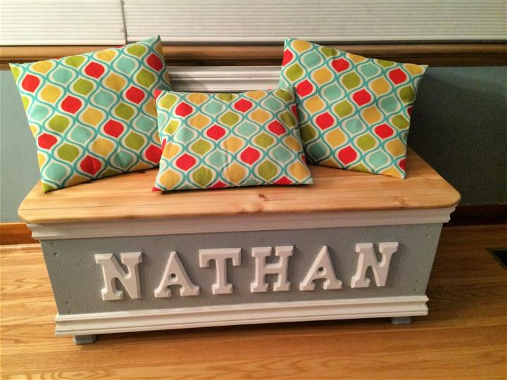 Personalized Wooden Toy Box