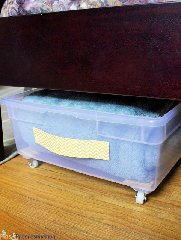 Plastic Under Bed Drawers