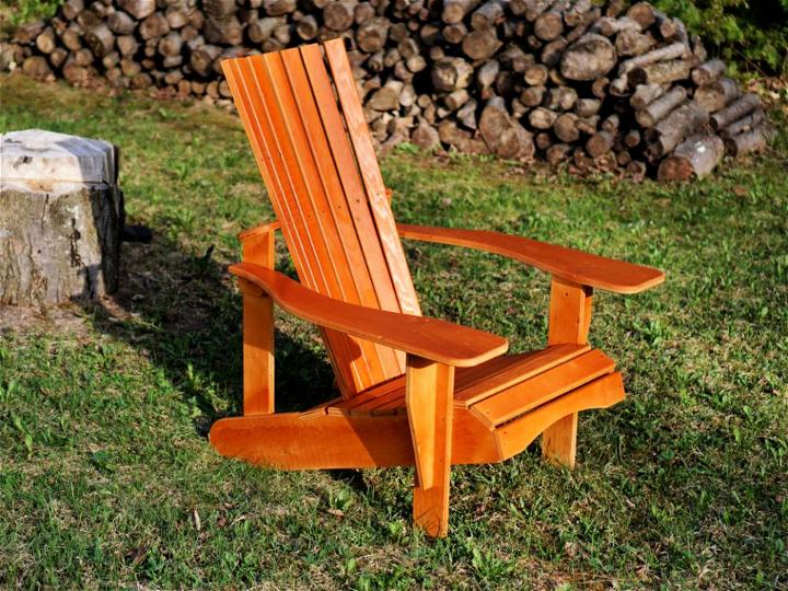 Plywood Adirondack Chair