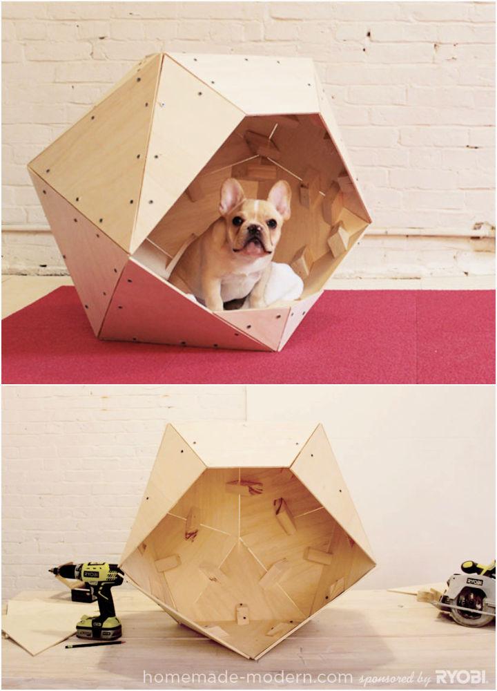 Portable Geometric Dog House