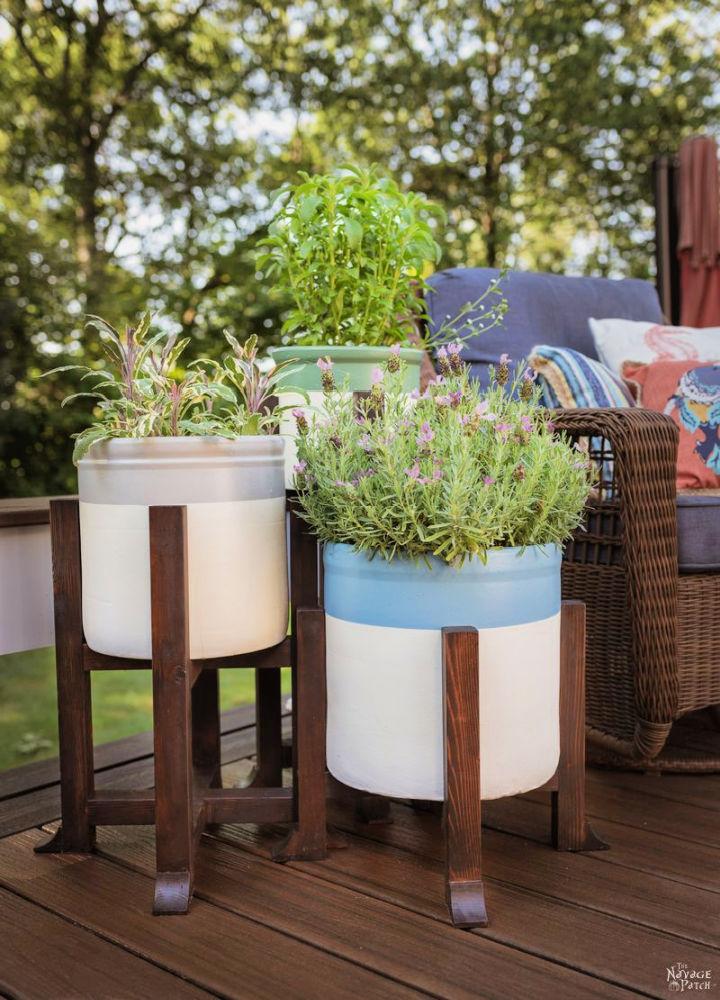 Pottery Barn Plant Stand