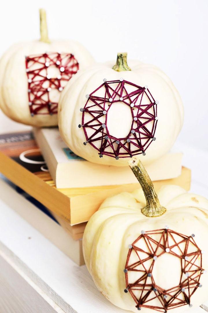Pumpkins String Art Tutorial
