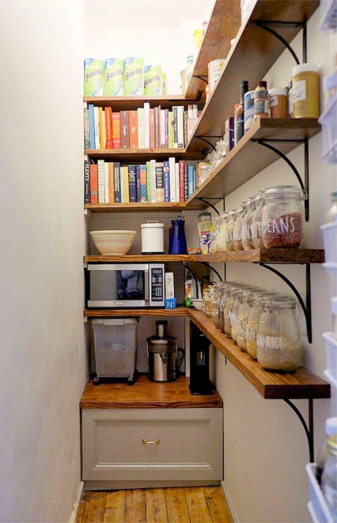 25 Pantry Shelving Ideas To Organize Your Kitchen Blitsy