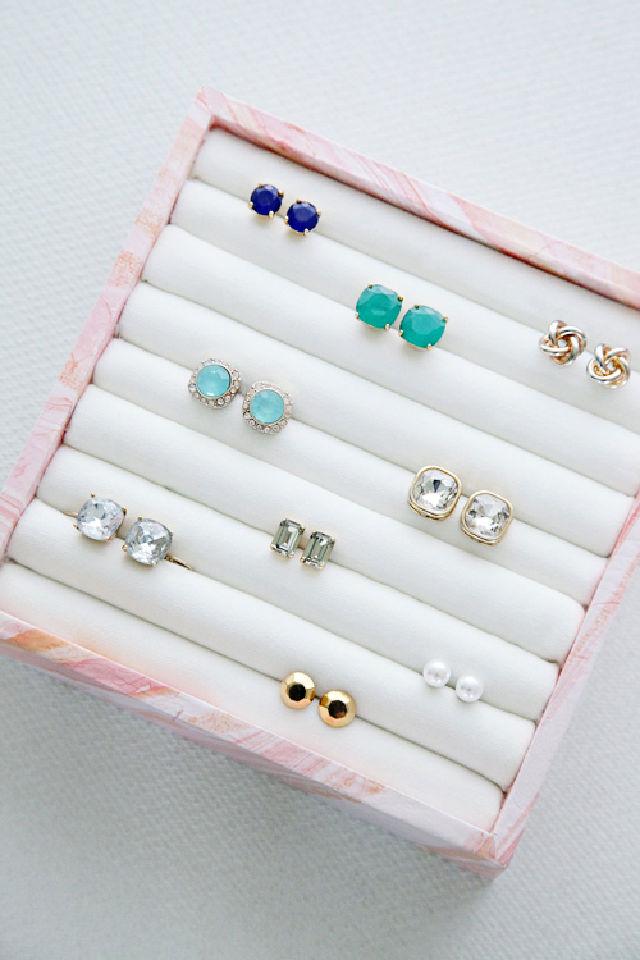 Ring and Earring Jewelry Organizer