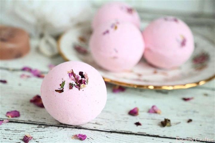 Rose Bath Bombs For Coworkers