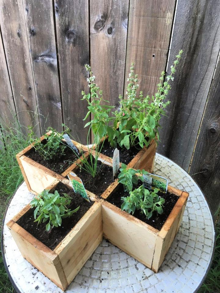 Rustic Fence Board Planter Box