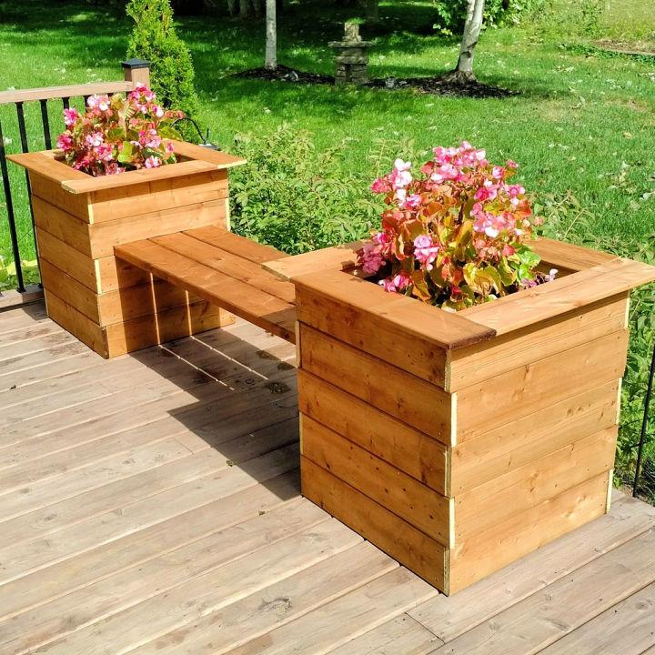 Simple Planter Bench