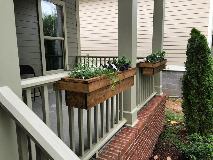 Simple Rail Clamped Planter Box