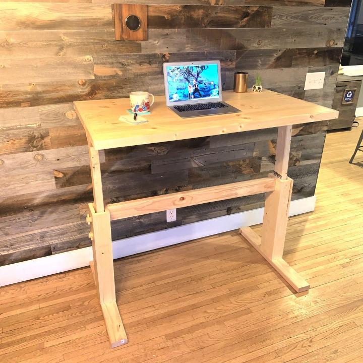 Sit Or Stand DIY Adjustable Desk