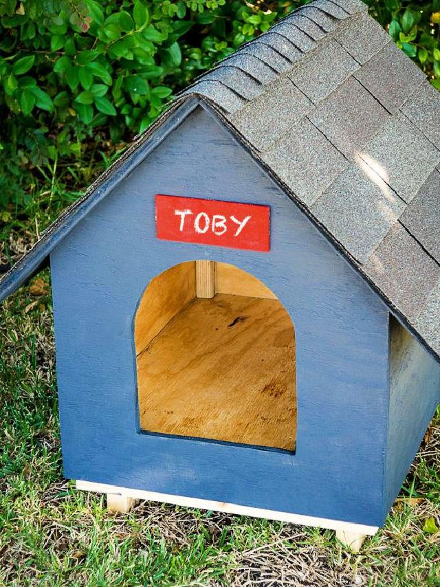 Small Dog House Plan