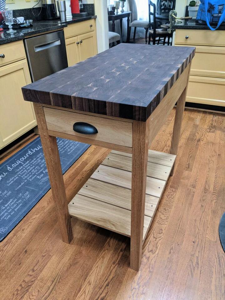 Small Functional Kitchen Island