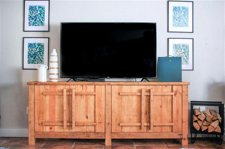 TV Stand With Shelves