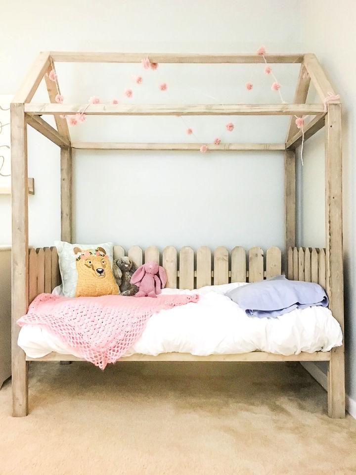 Toddler House Bed for Girl