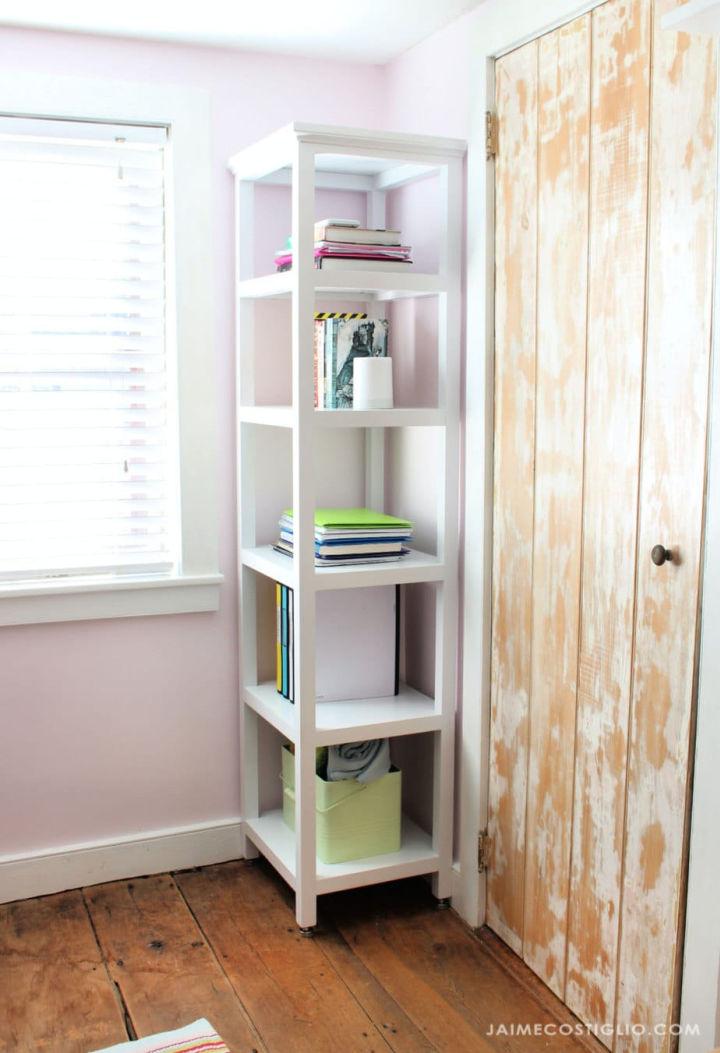Tower Shelf for Girls Bedroom