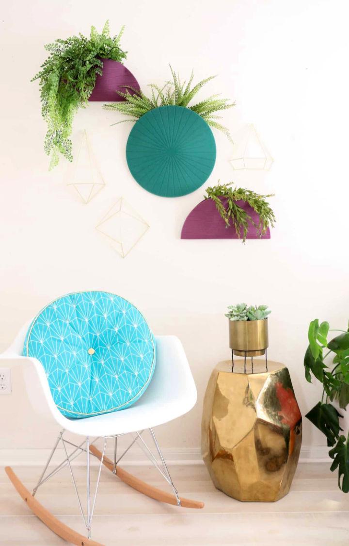 Turn Placemats Into Hanging Planters