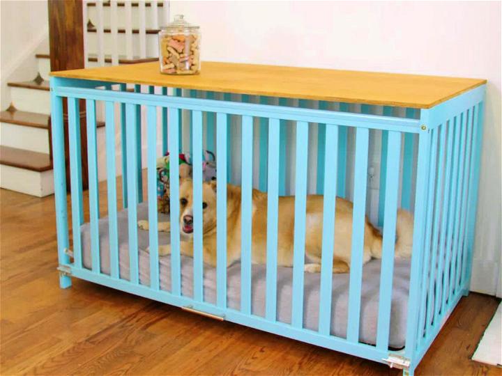 Turn a Crib Into Dog Crate