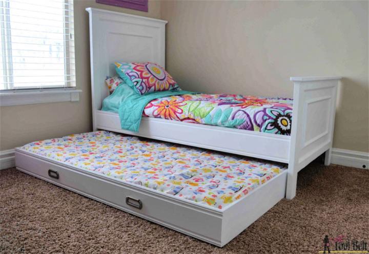 Twin Bed Trundle Plan