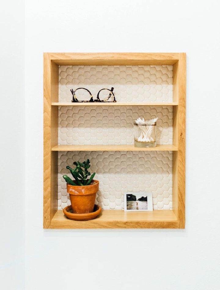 Wall Mounted Bathroom Shelves