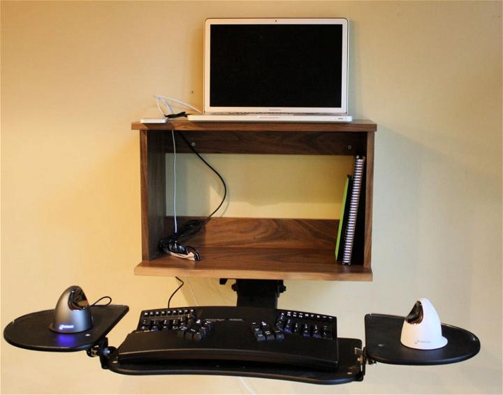 Wall Mounted Standing Desk