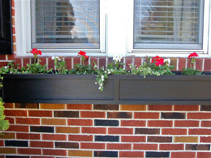 Window Planter Box Plans