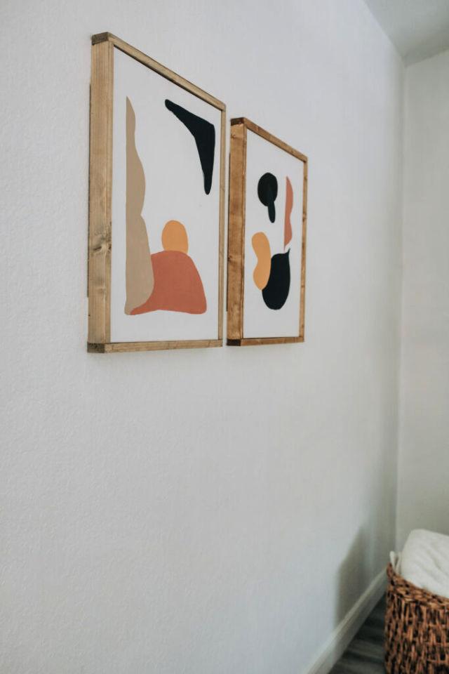 Wood Frame For Canvas Art