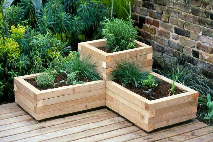 Wooden Flower Bed Plans