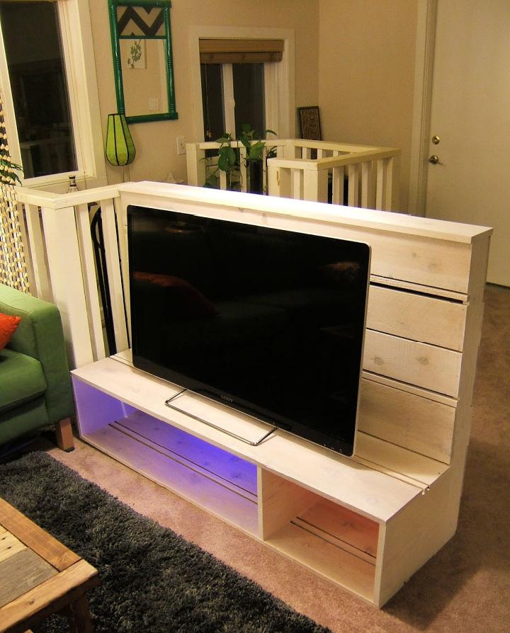 Wooden TV Stand