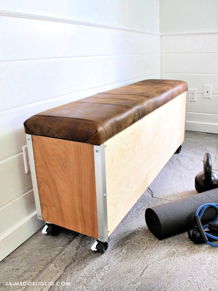 Workout Bench With Storage