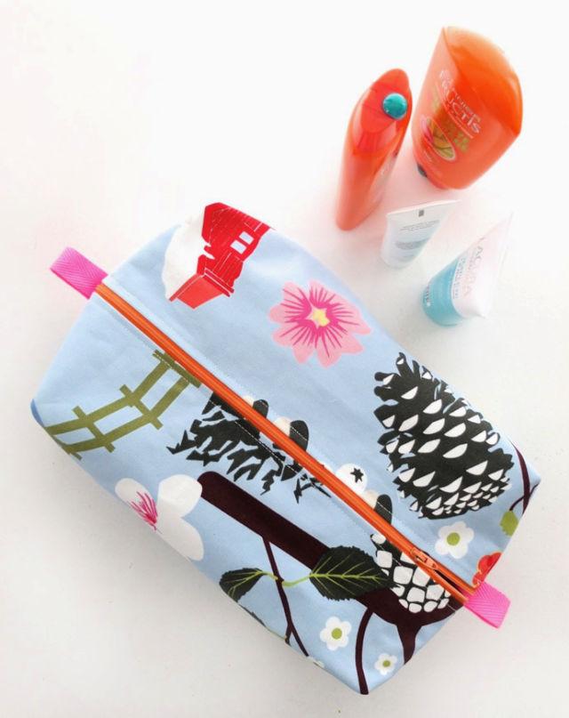 Zippered Wash Bag Pattern