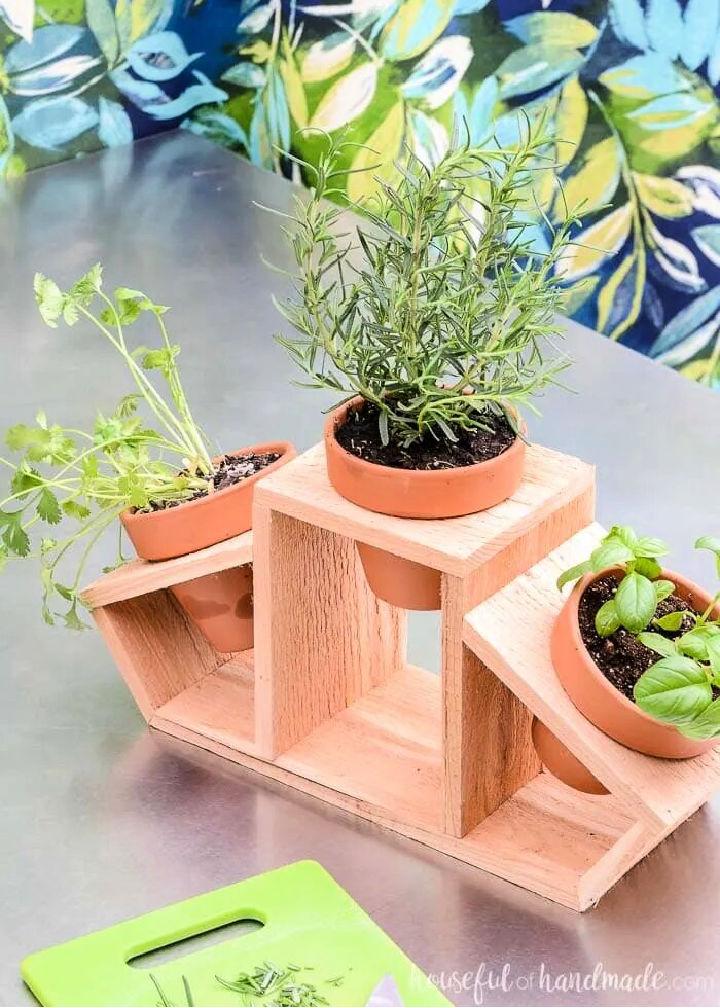 15 Minute Countertop Herb Garden