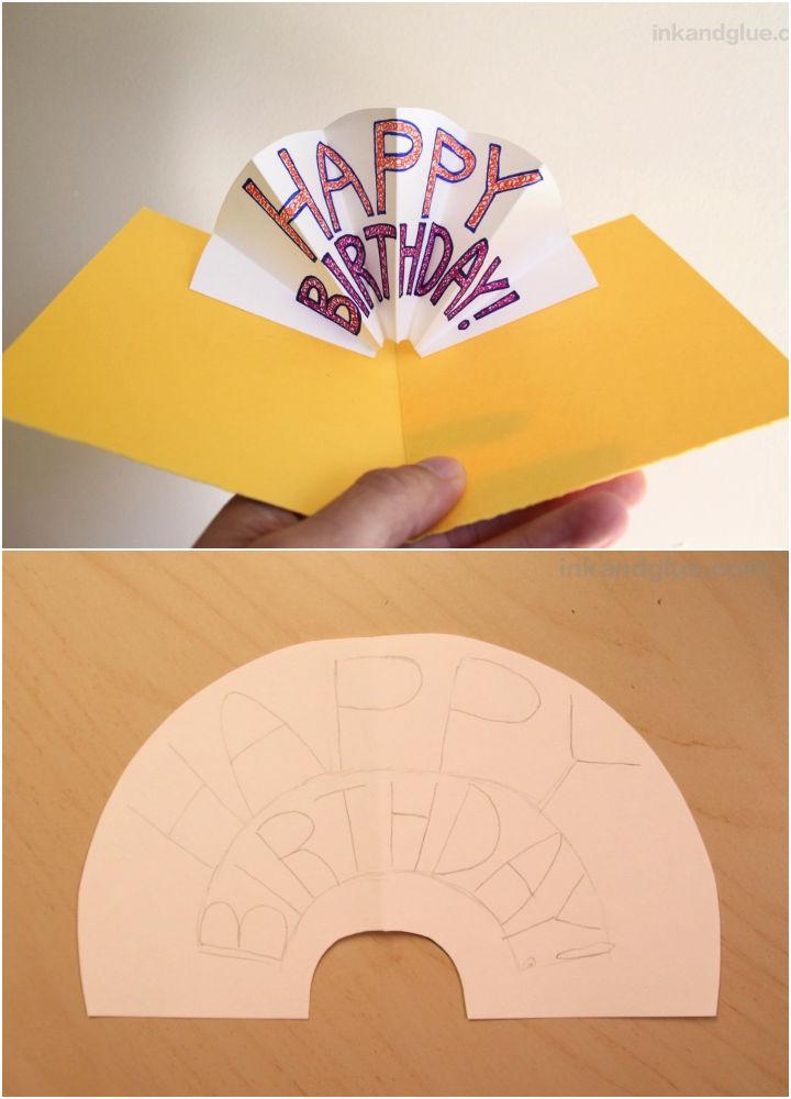 Amazing DIY Pop Up Birthday Card