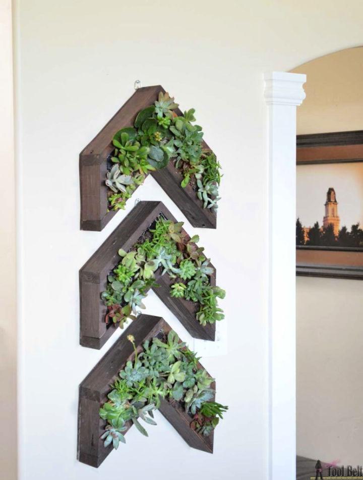 Arrow Vertical Succulent Planter