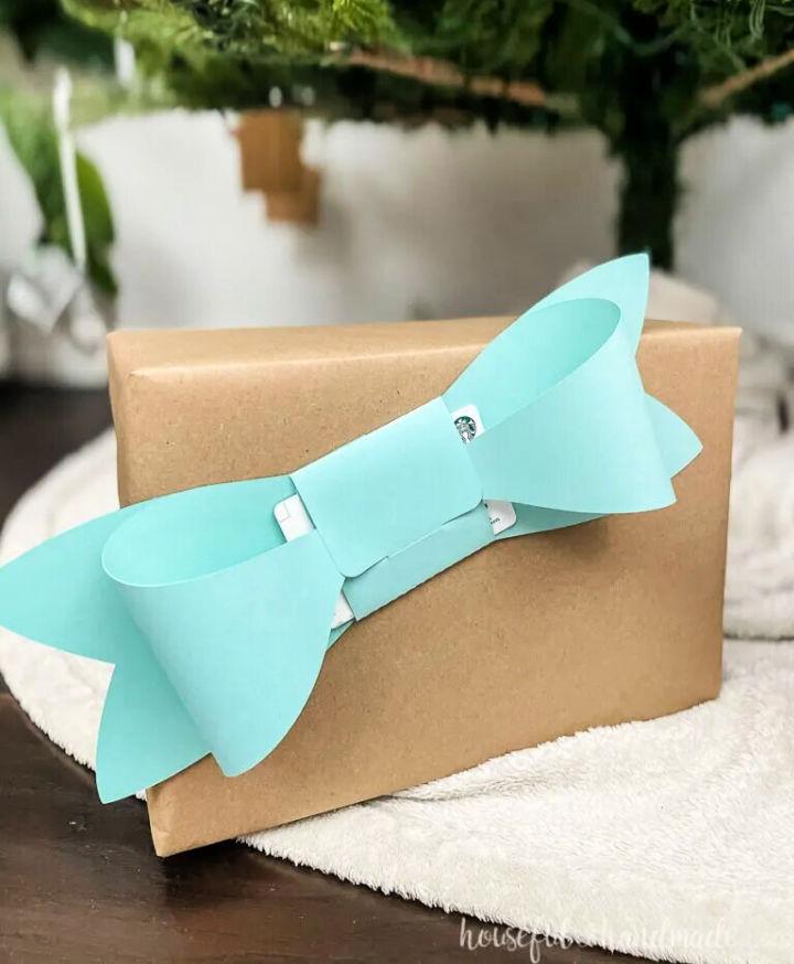 Bow Shaped Gift Card Holder