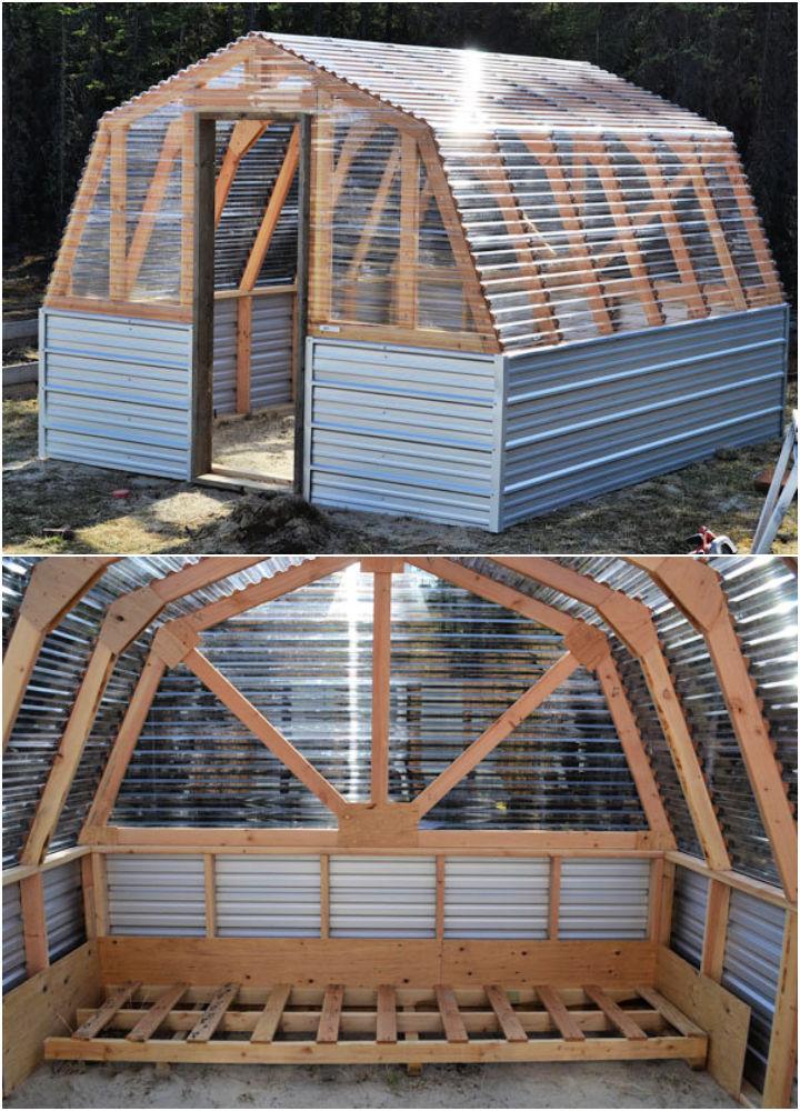 Build Your Own Greenhouse Shed