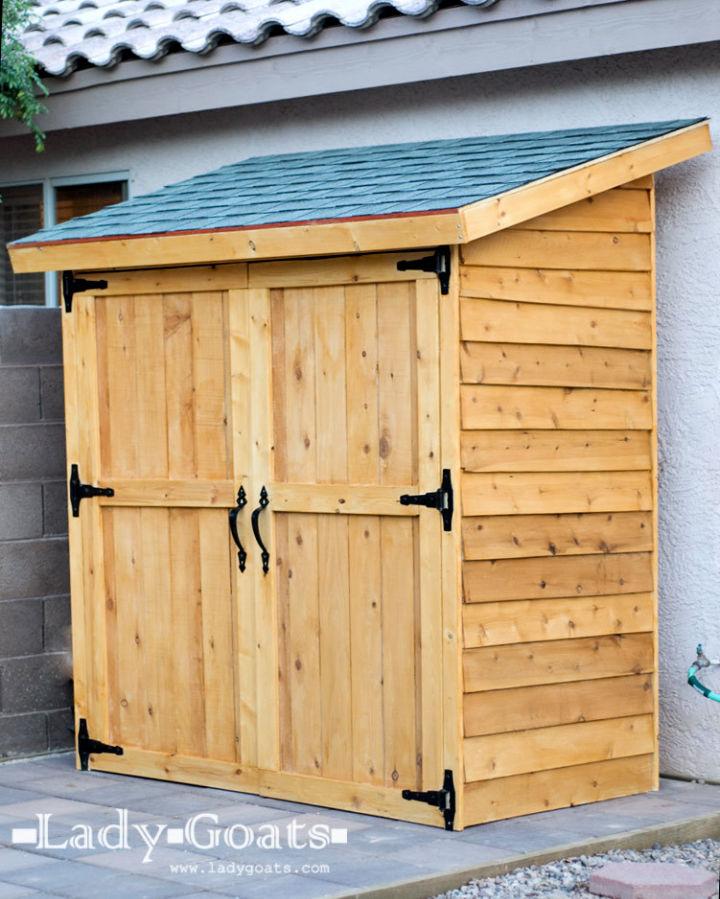 Build Your Own Small Cedar Shed