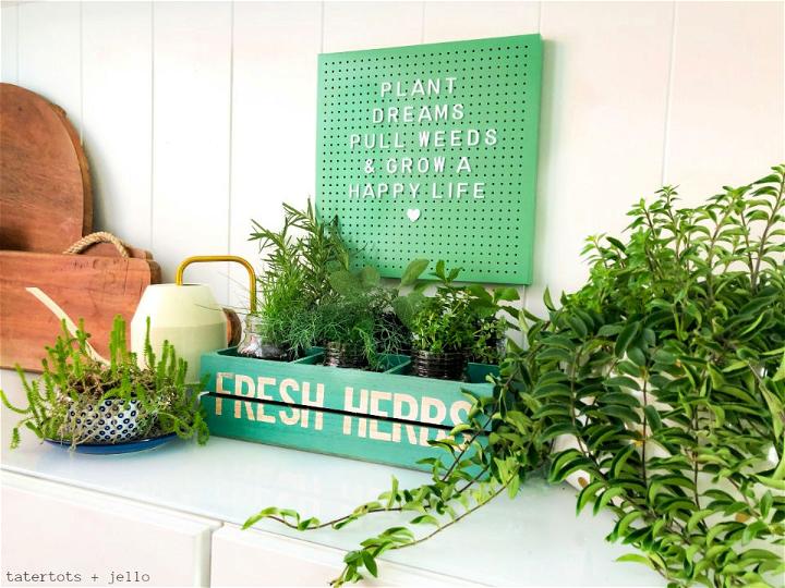 30 Easy DIY Herb Garden Ideas for Indoor and Outdoor - Blitsy