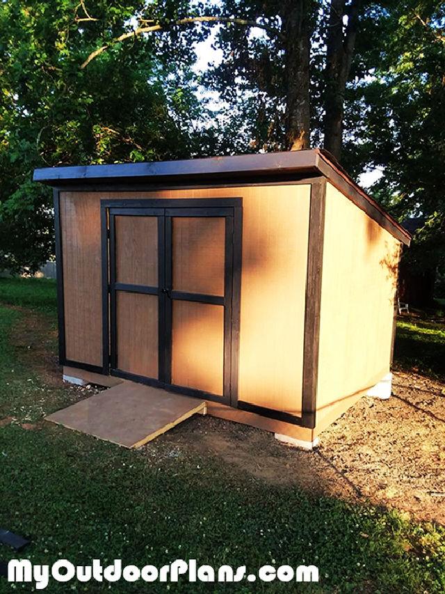 DIY 10x12 Lean to Shed
