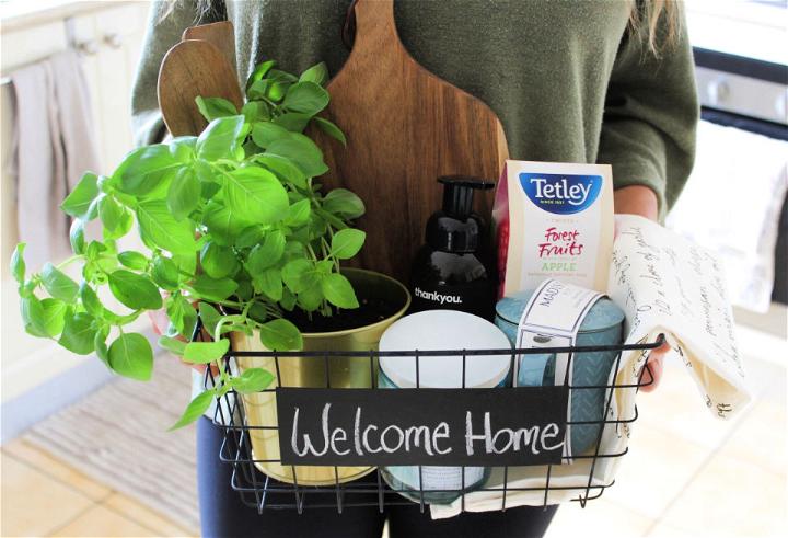 DIY Housewarming Basket