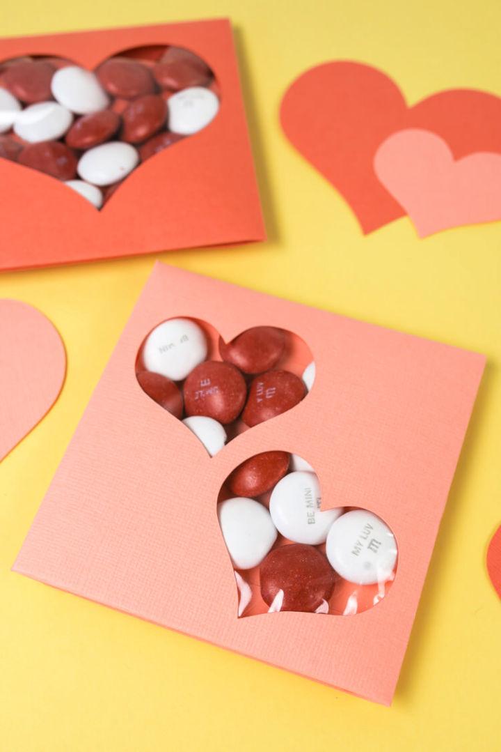 DIY Valentine Candy Cards
